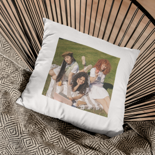 Square Personalised Photo Cushion (12")