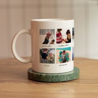 12 Months Photo Mug