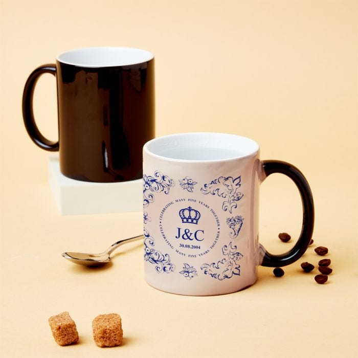 Commemorative 20th Anniversary china style Mug Belfast Snappy Snaps