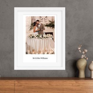 Image & Text Print and Frame