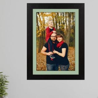 Coloured Mount Print & Frame