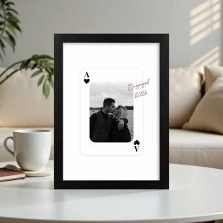 Ace of Hearts Print and Frame