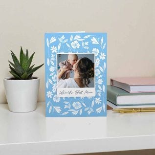 Floral Mother’s Day Photo Card