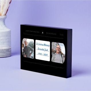 VHS Memorial Photo Block (8x6")