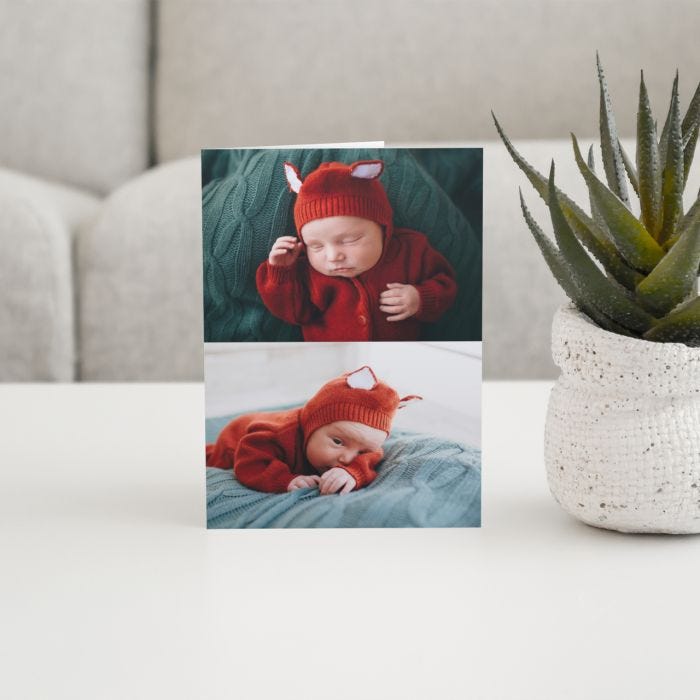 2 Image Collage Card Wimbledon Snappy Snaps