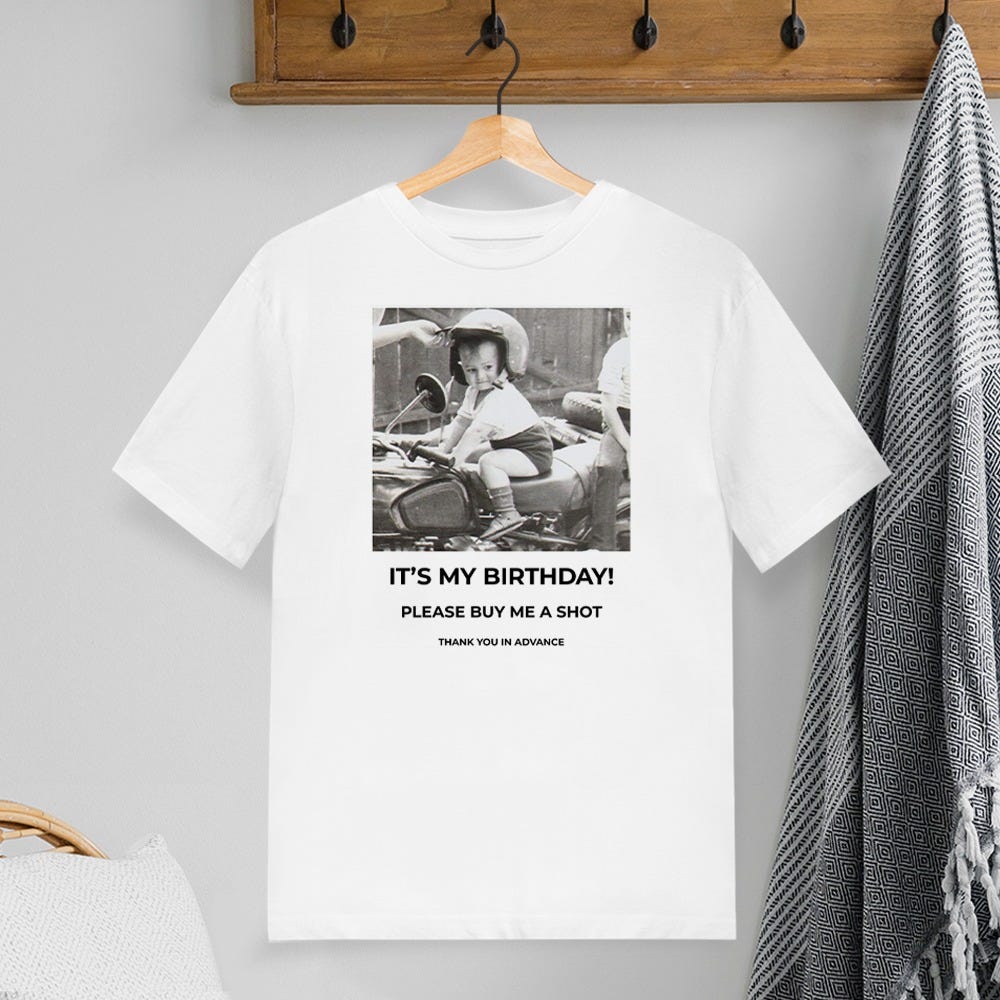Text & Image T-shirt Lincoln | Snappy Snaps