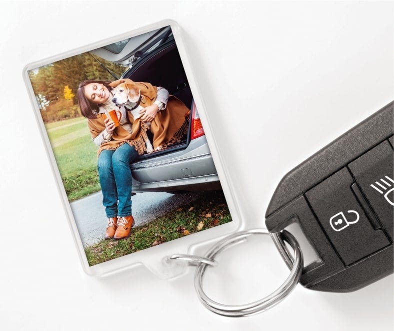 Personalised Photo Keyrings Snappy Snaps