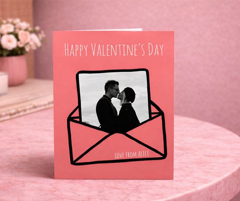 Four photos printed onto a Christmas cushion